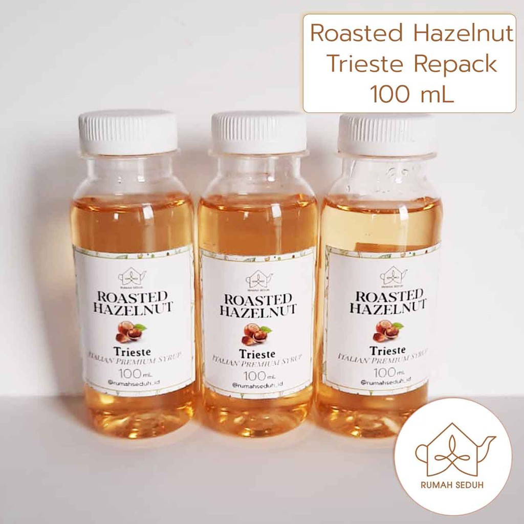 

100mL Trieste Roasted Hazelnut Syrup - Sirup Hazelnut Panggang