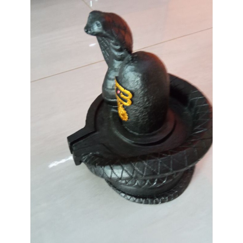 Lingga yoni siwa cobra resin