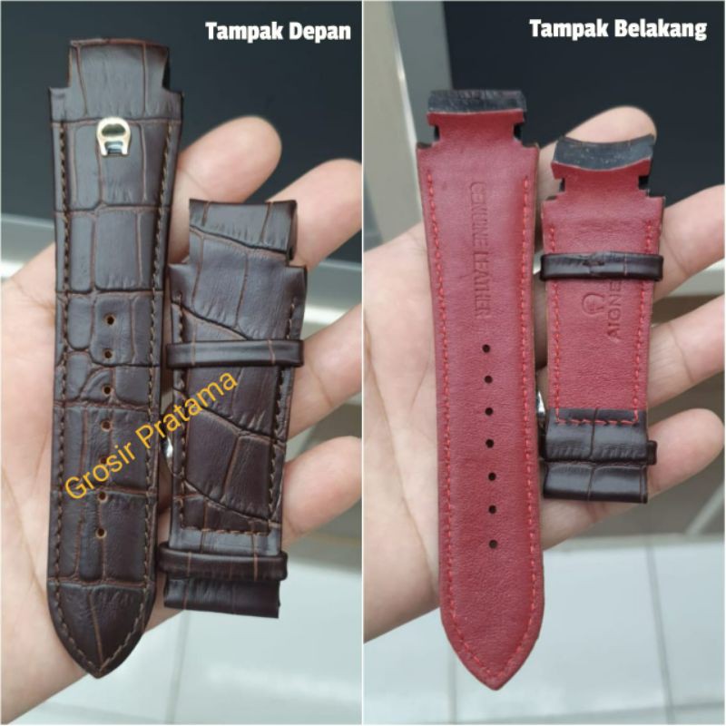 Tali Kulit Aigner Palermo - Tali Kulit Jam Tangan Aigner Palermo - Tali Aigner Palermo Warna Pilihan