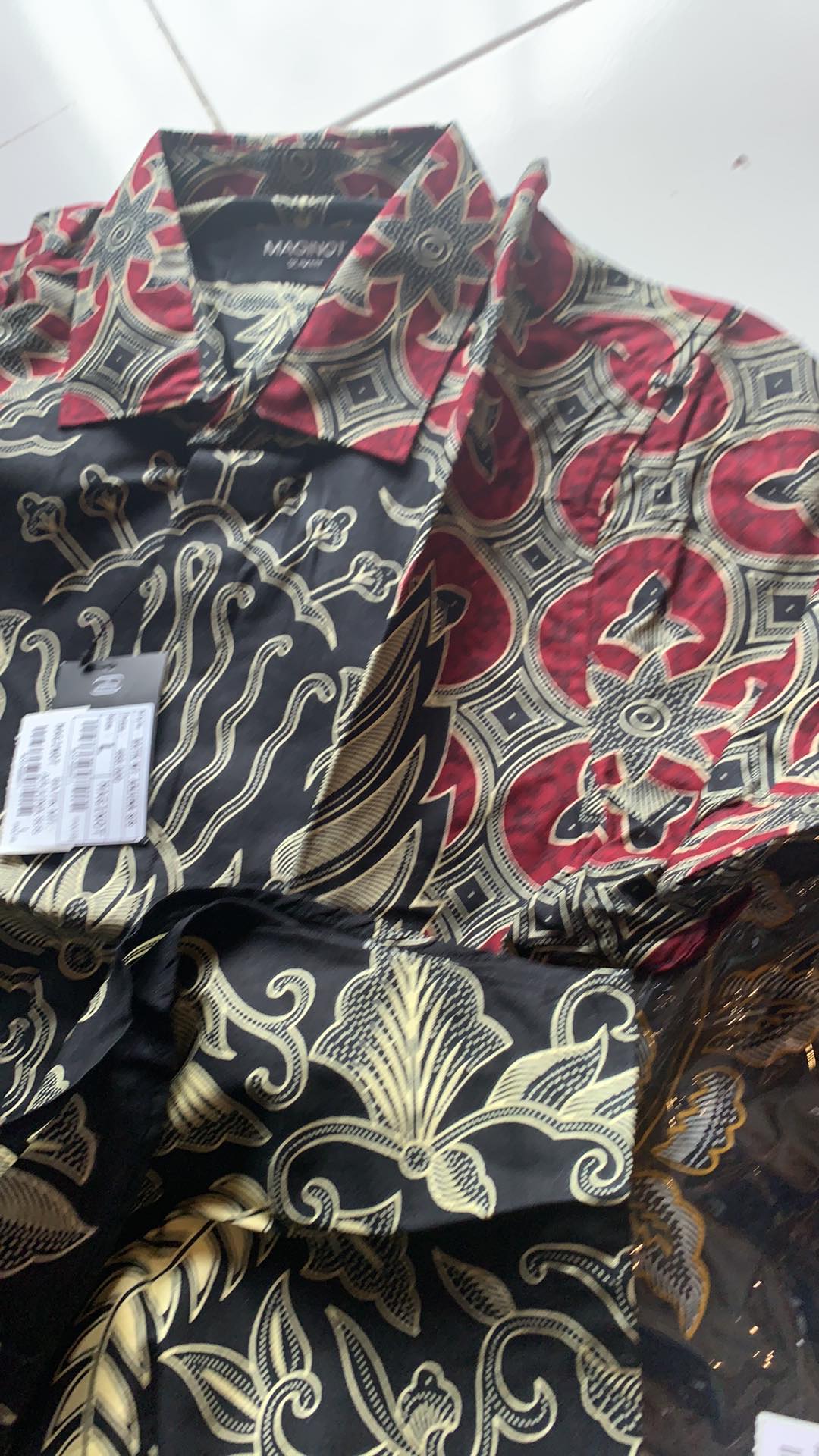 Maginot Kemeja Batik Pria Arjuna-ss Lengan Pendek