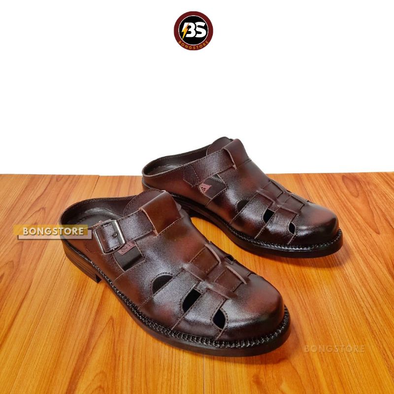 Sepatu sandal selop pria sepatu sandal berlubang sandal selop pria kulit asli sandal selop pria kasual sepatu selop pria kekinian terbaru sandal pria dewasa selop sepatu sandal pria slide kasual berlubang unggulan sandal selop terbaru hits 2022