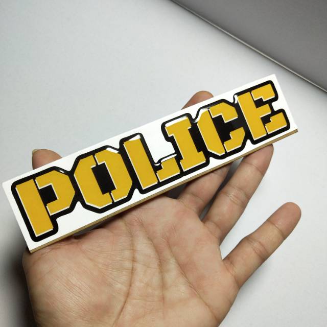 

Stiker police kuning