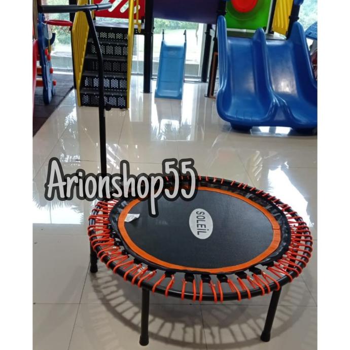] Trampolin Dengan Handle 114 Cm Soleil