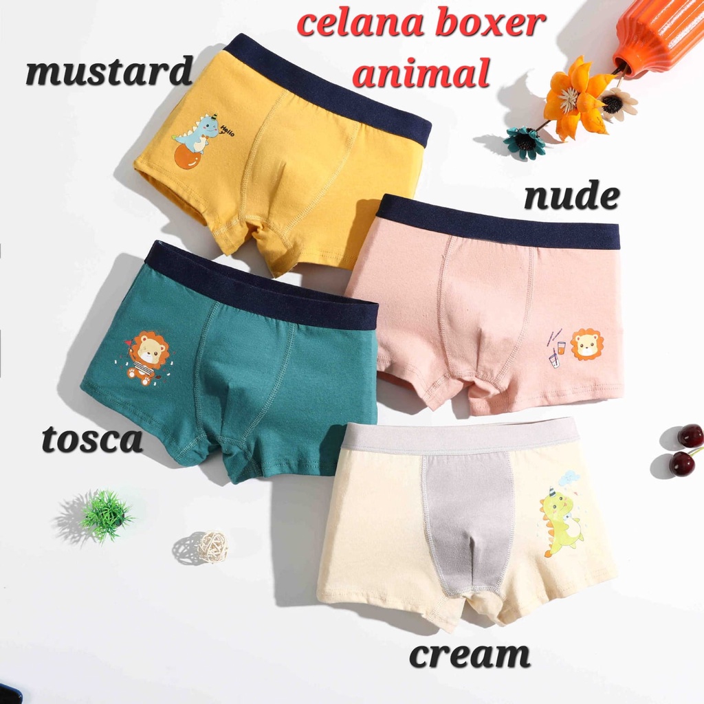 CELANA DALAM BOXER ANAK COWOK ANAK LAKI LAKI IMPOR PAKAIAN DALAM