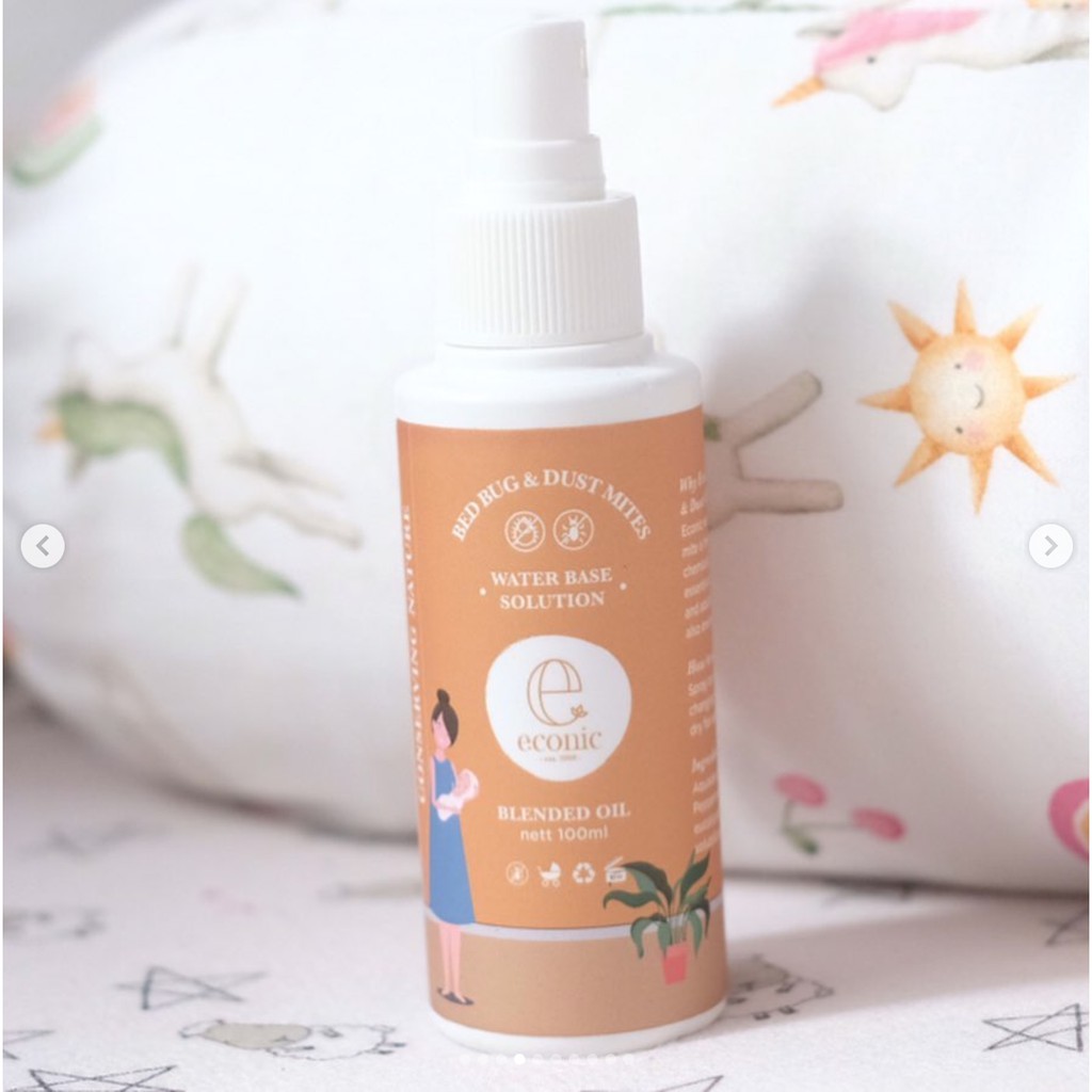Minyak Pengusir Kutu Kasur &amp; Tungau Spray | Essential Oil Anti Serangga | Pembersih Kasur Aman Alami