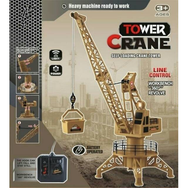 RC ALAT BERAT TOWER CRANE