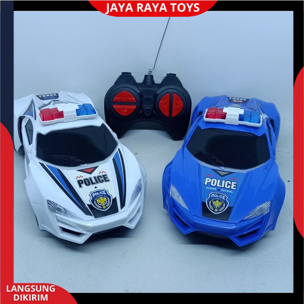 Mainan Anak Mobil Remote Control Polisi Terbaru Remot Kontrol Model Baru Sport Racing Car New Edition