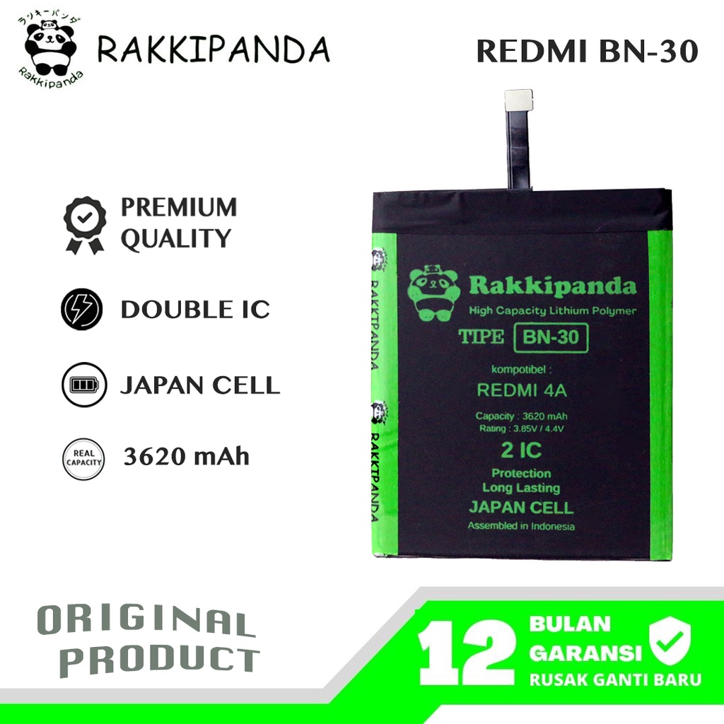 R/K- RakkiPanda - BN30 BN 30 Redmi 4A Batre Batrai Baterai