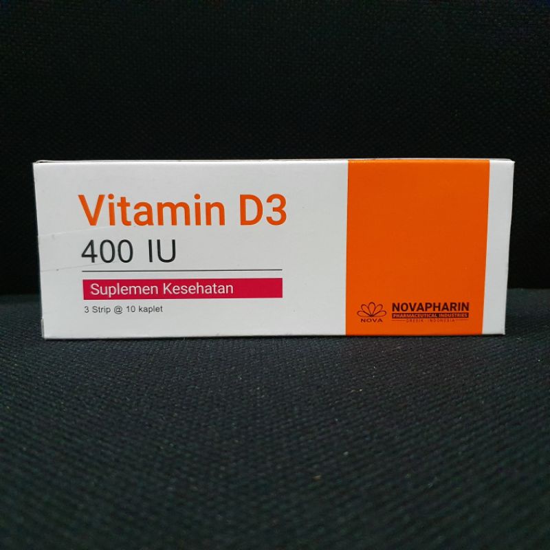 Vitamin D3 400 IU (Produsen Novapharin/Comvit C)