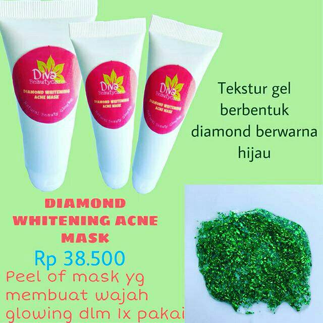 MASKER WHITENING ACNE DIAMOND