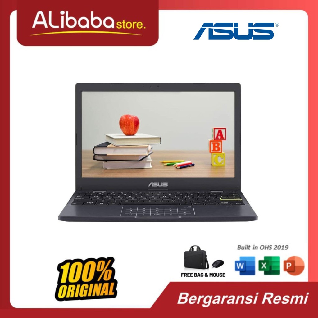 ASUS E210MAO, N4020, 4GB/512GB SSD, WIN 10+OHS (NO BAG)