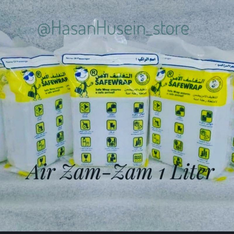 

Air zamzam asli saudi arabian 1 liter