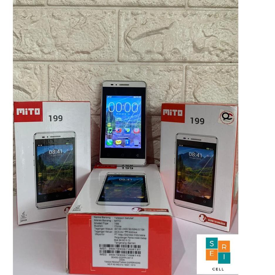 F⚡ASH SALE HP JAVA MITO 199 Promo Murah Cuci Gudang (BUKAN SMARTPHONE/ BUKAN ANDROID)