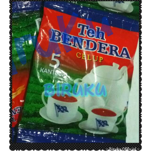 

Teh Bendera Celup Sachet