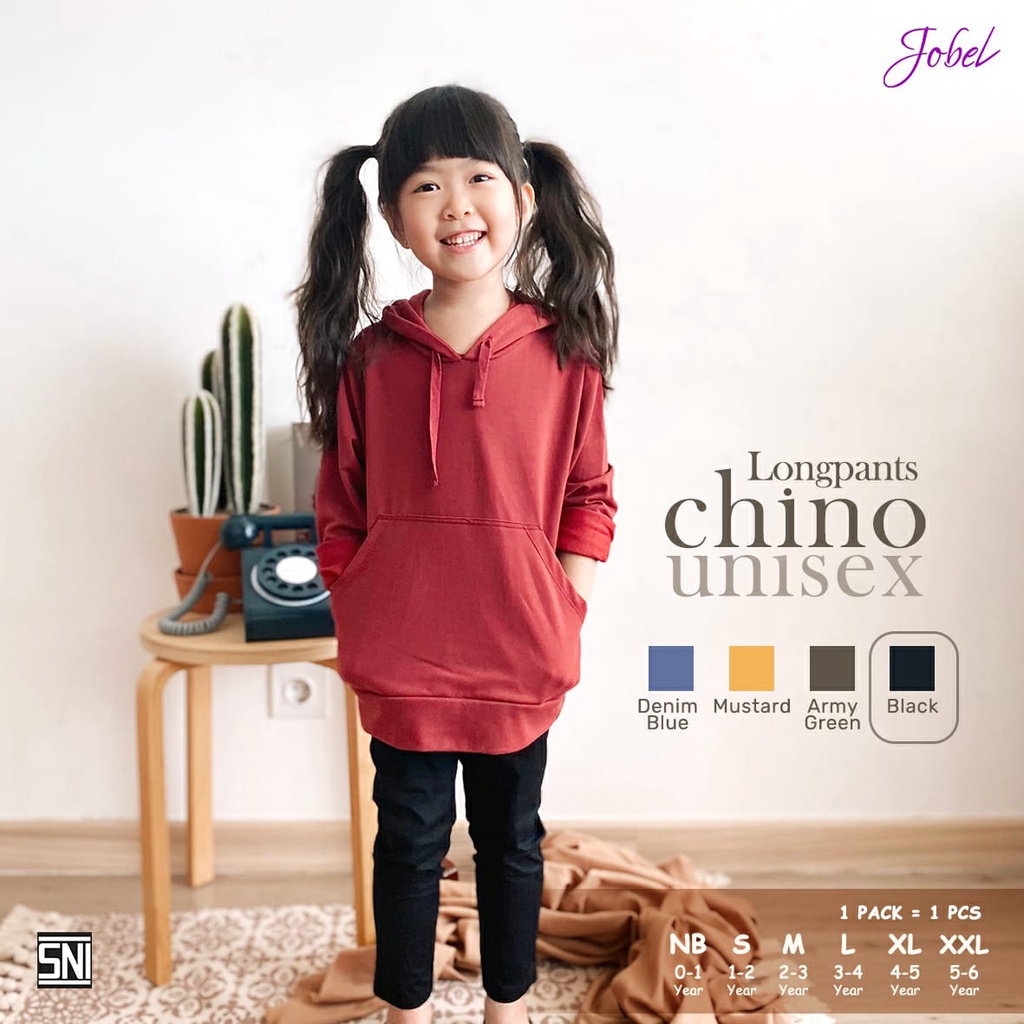 Kazel Jobel Long Pants Chino Edition Celana Panjang Anak Unisex