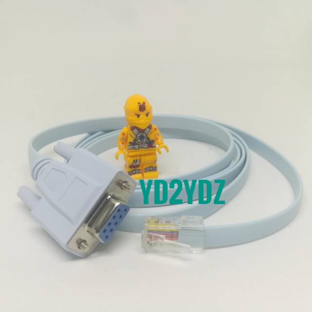 Kabel console serial cable db9 rj45 router cisco RJ-45 remote konsol mikrotik routerboard rb rs232