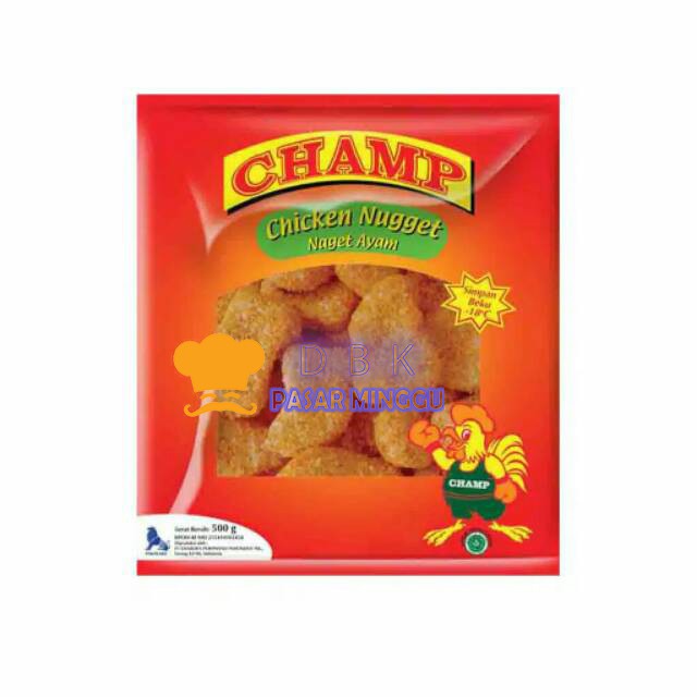 

CHAMP NUGGET 500gr nugget ayam 27pcs 500gr