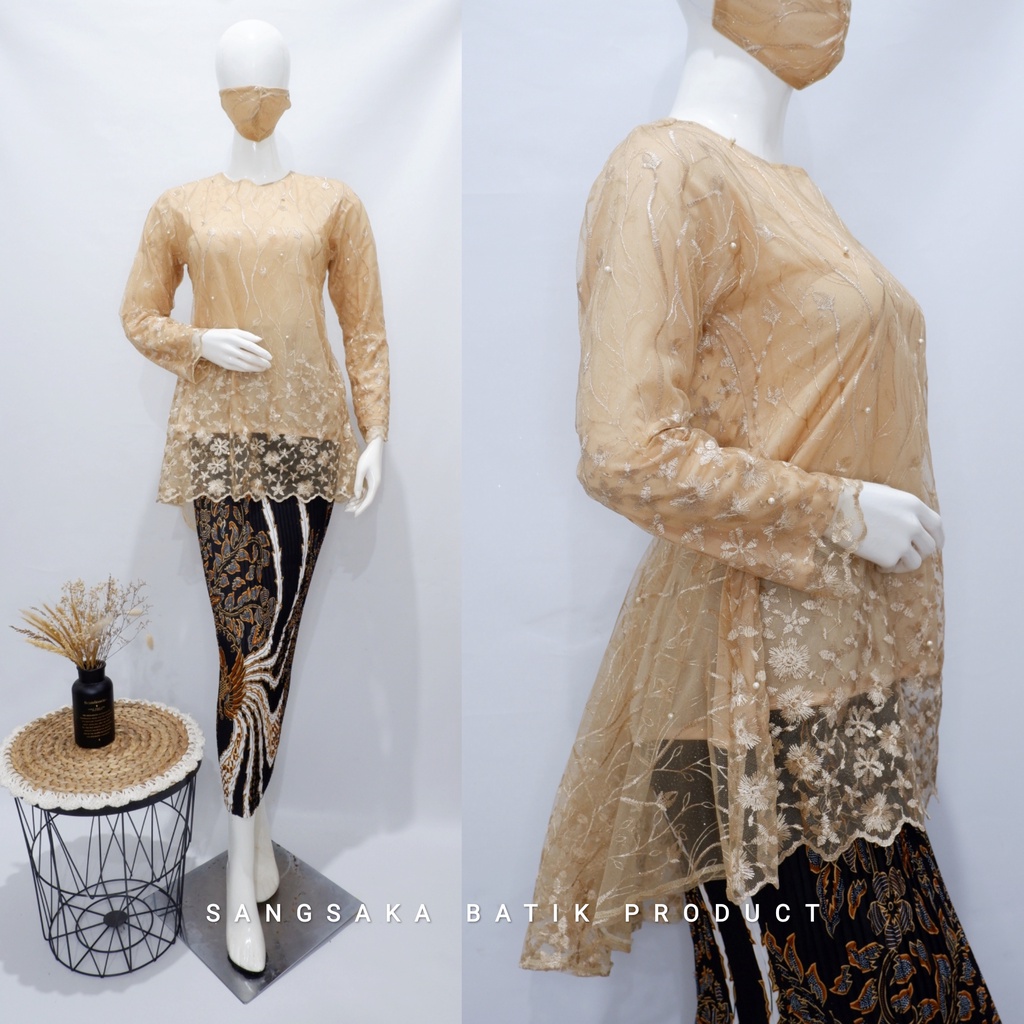 Kebaya Tunik / Tunik Brokat / Kebaya Modern / Kebaya tile / Kebaya Favorite / Batik Couple