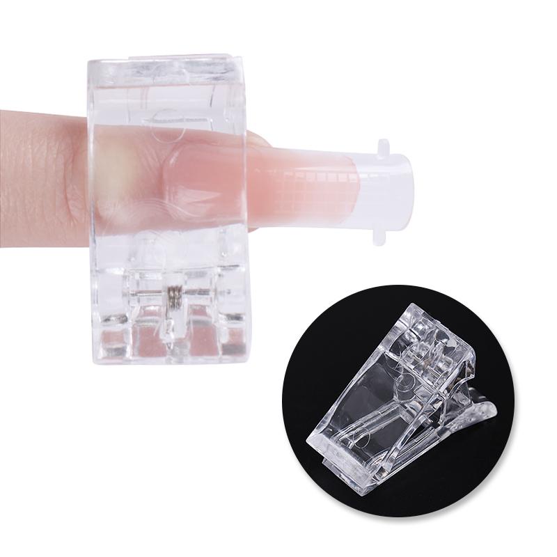 1 Pc Quick Building Nail Tips Clip Finger Extension UV LED Gel Plastic Tools