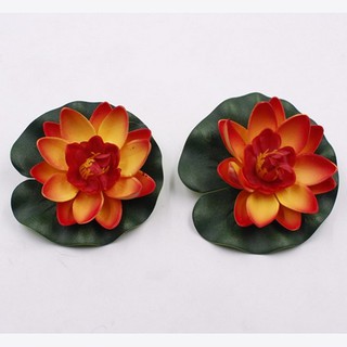 Tanaman Bunga Teratai Lily Apung 10cm Bahan Plastik untuk Tanaman Bunga Teratai Lily Apung 10cm Bahan Plastik untuk