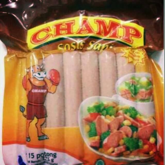 

CHAMP Sosis Sapi Serbaguna 375gr 15pcs