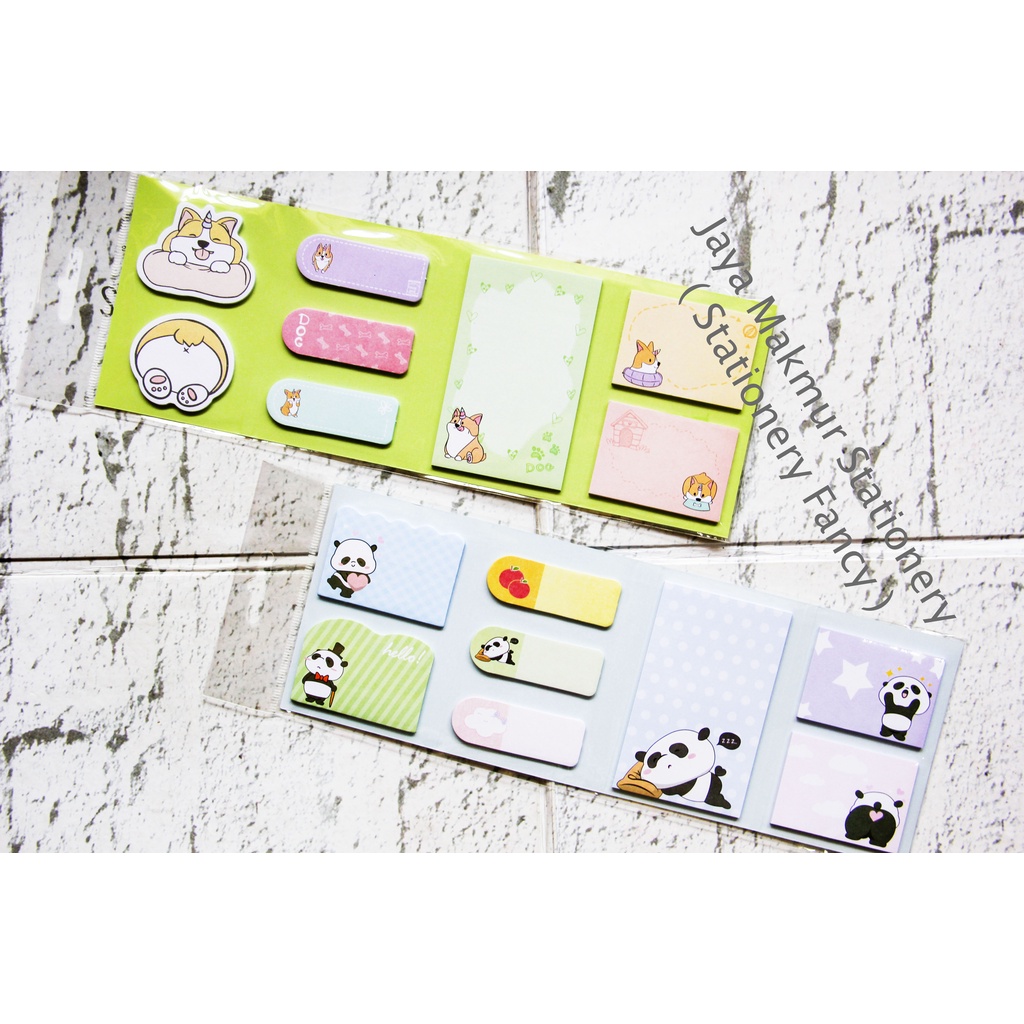 Memo Stick / Kertas Memo Tempel Joyko Animal MMS-34 (Eceran)