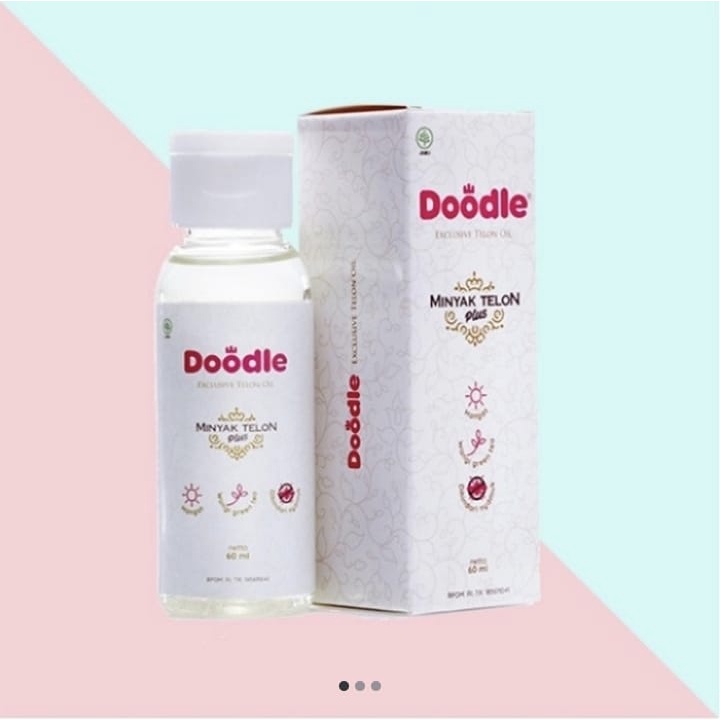 MINYAK TELON DOODLE GREEN TEA untuk bayi anak 60ml - 100ml