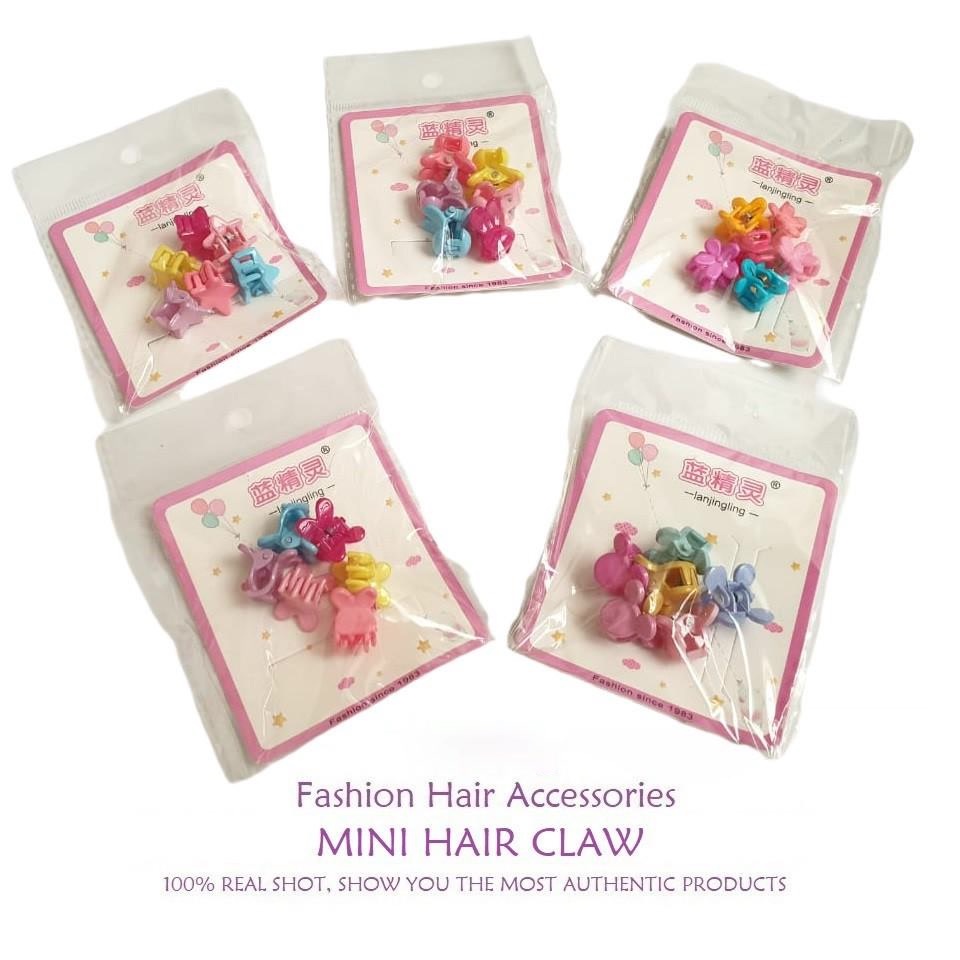 [6pcs] JEDAI MINI Set isi 6pcs/ Jepit Rambut Anak Kecil Perempuan Lucu Imut korea/ Jepitan Poni Rambut Mini / Jepit Rambut Baby Import