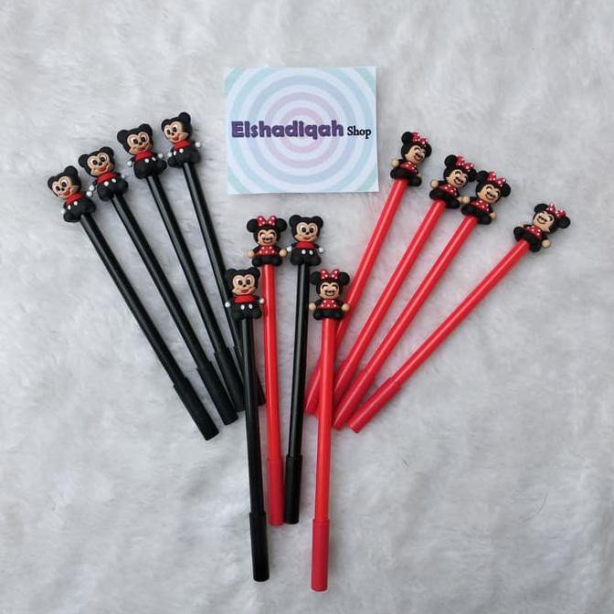 

Promo Pulpen Gel Mickey & Mini Mouse - Pulpen Gel Karakter Karet Lucu Kualitas Premium