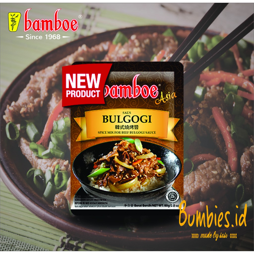 New Produk Bumbu Bamboe Asia Saus Bulgogi