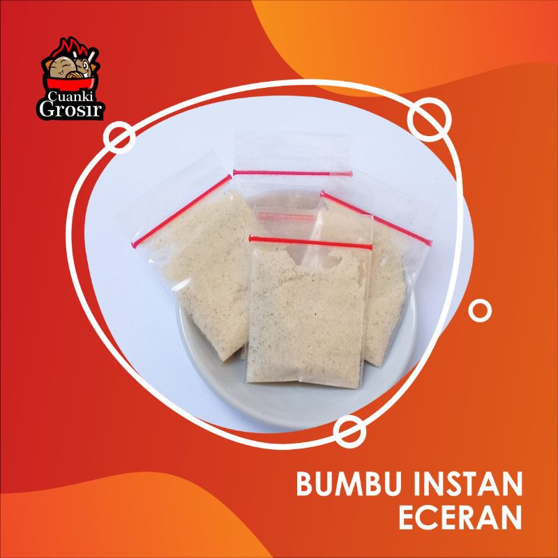 

Bumbu Instan Cuanki Seblak Baso Aci Kemasan Ecer