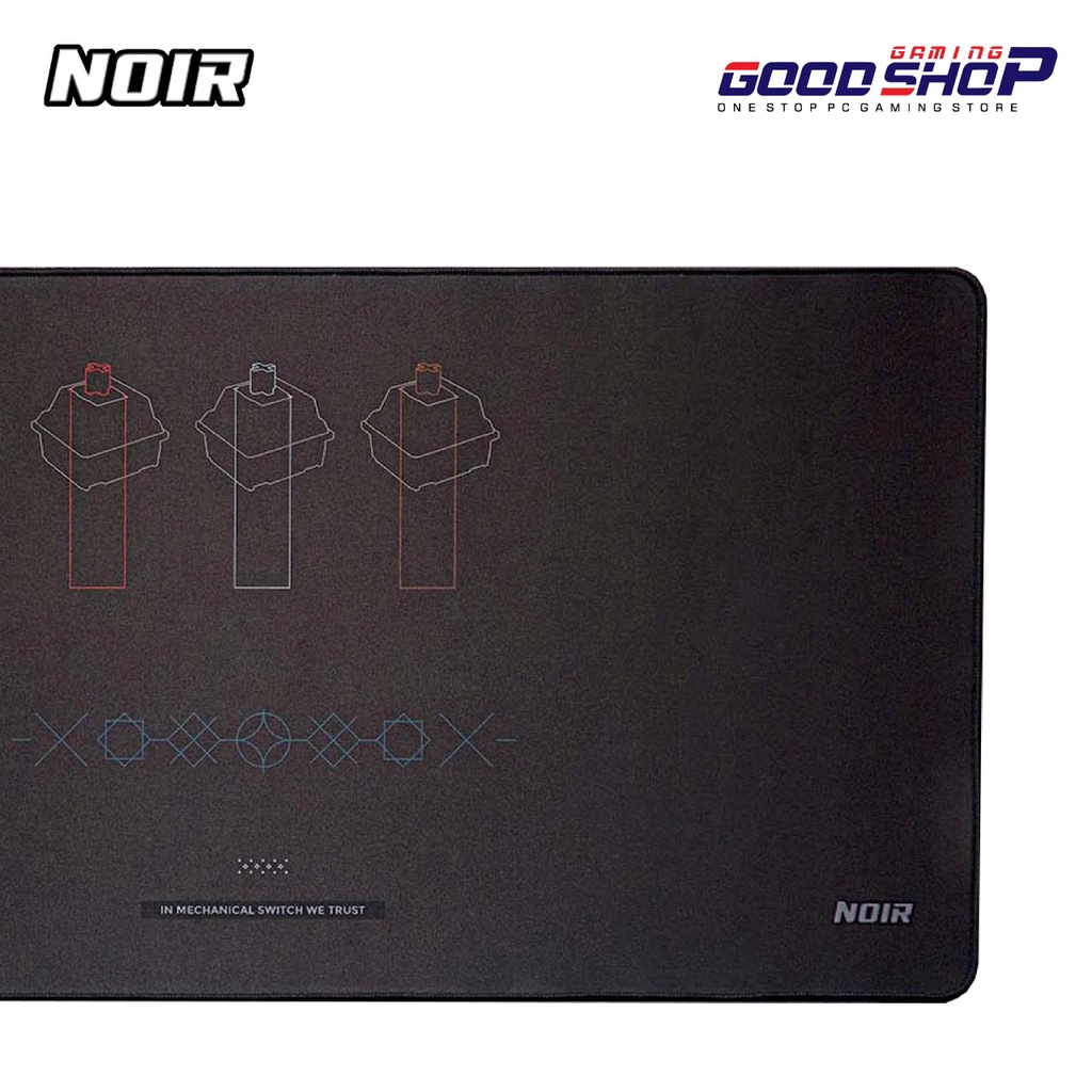 Noir Switch Experience Deskmat Mousepad