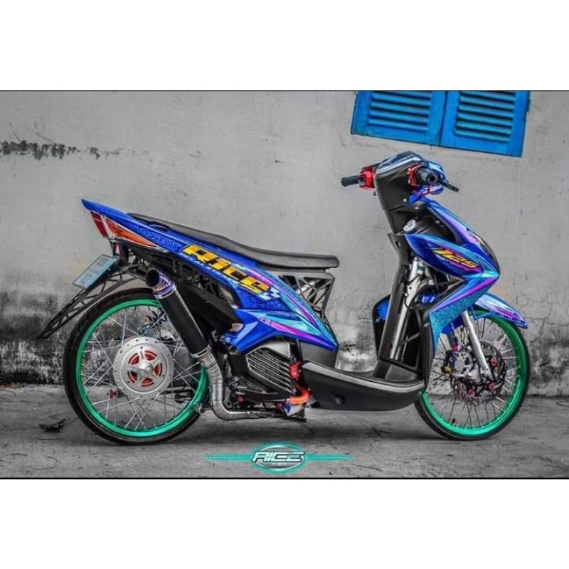 MOUNTING LENGAN AYUN PANGKON MESIN CUSTOM MUNDUR YAMAHA XEON KARBU,XEON RC,XEON GT