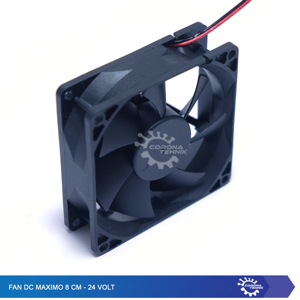 Fan Dc Maximo 8cm - 24 Volt