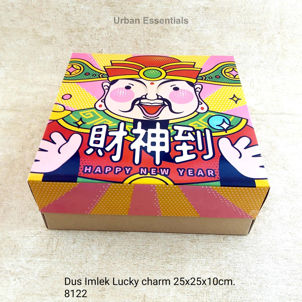 

Dus Imlek Serbaguna Lucky Charm 25x25x10cm