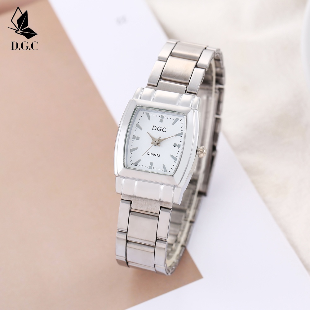 DGC Jam Tangan Couple Kuarsa baja menonton pria dan wanita menonton murah watch C84