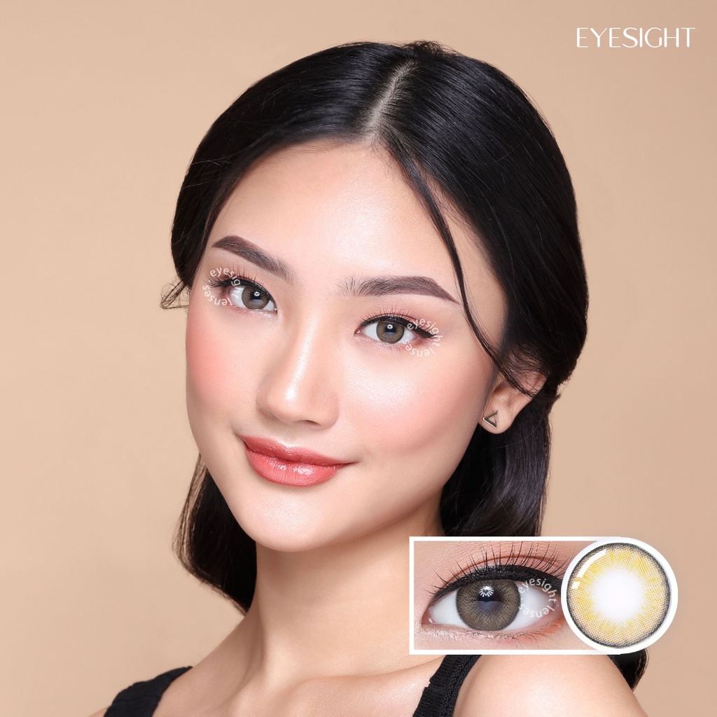 EYESIGHT - Softlens Princess Idol Seattle Honey Brown