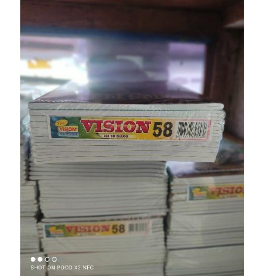 

Jangan Ketinggalan order.. buku vision 58 lembar 1 pak/10 buku
