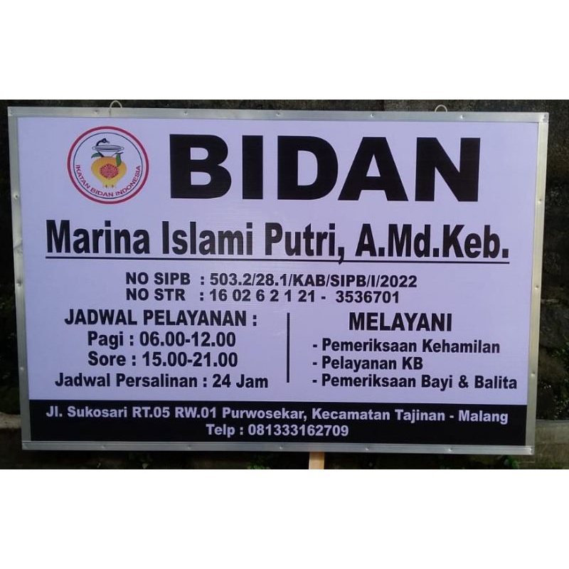 neon box bidan, neon box dokter, neon box perawat