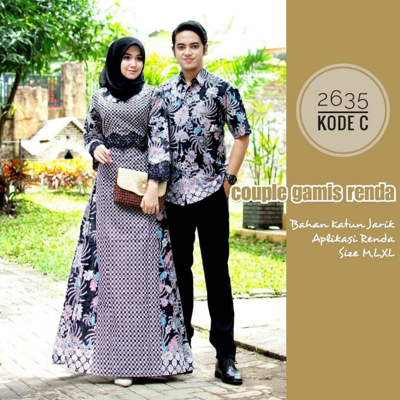 COUPLE BATIK GAMIS