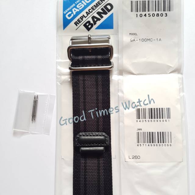 STRAP G-SHOCK GA-100MC-1A GA 100MC GA 100 Casio Original