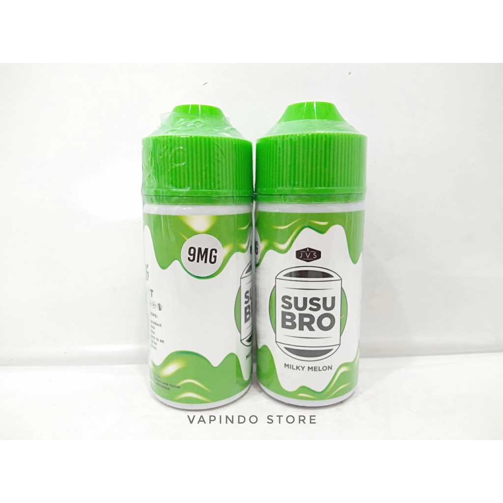 NIC 9MG SUSU BRO MELON 100ML BY JVS X HERO57 SUSUBRO