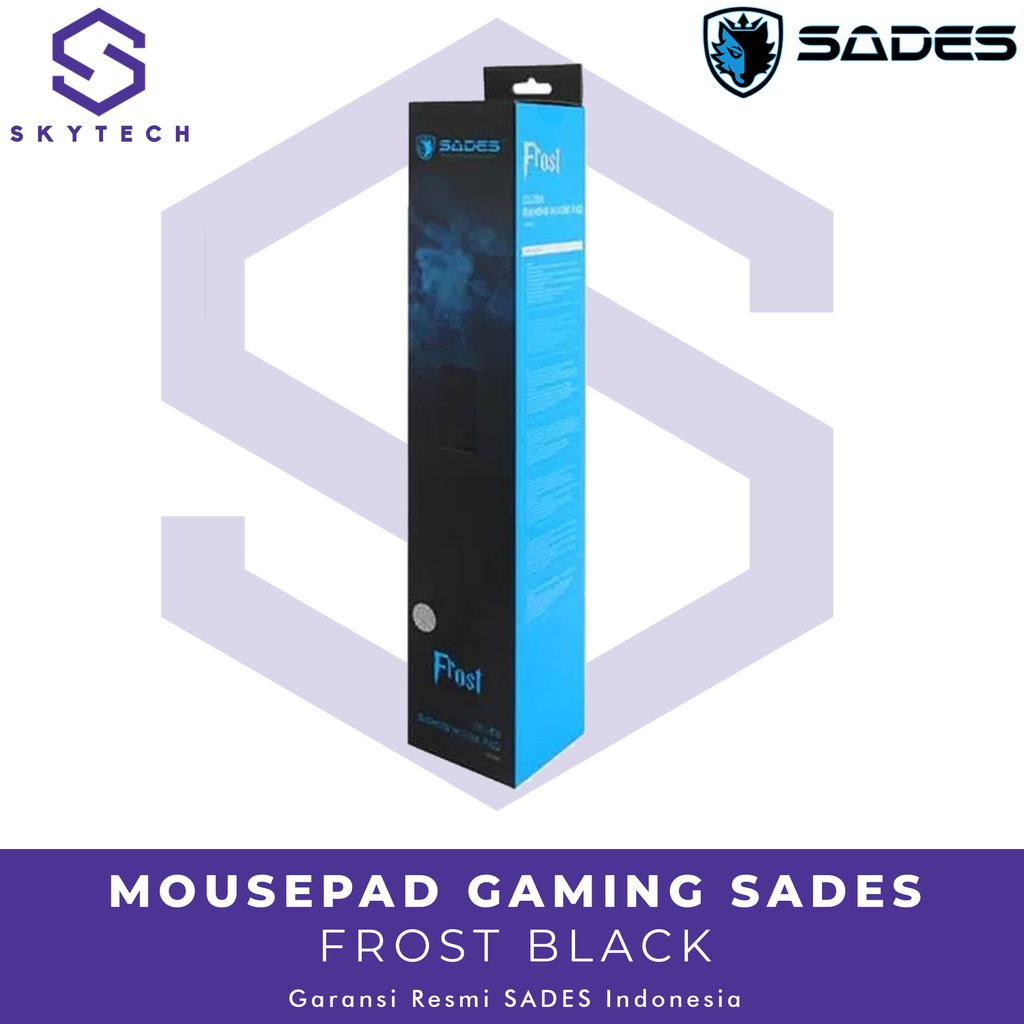 MOUSE PAD GAMING SADES FROST ORIGINAL GARANSI RESMI