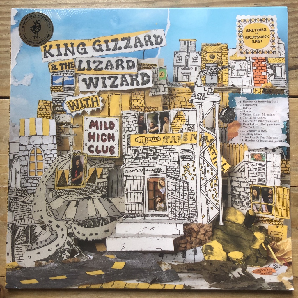 Vinyl / Piringan Hitam King Gizzard & The Lizard Wizard and Mild High Club - Sketches Of Brunswick E