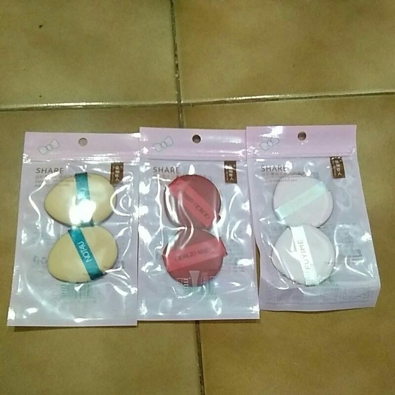 SPON BEDAK BB AIR CUSHION PUFF 3pcs