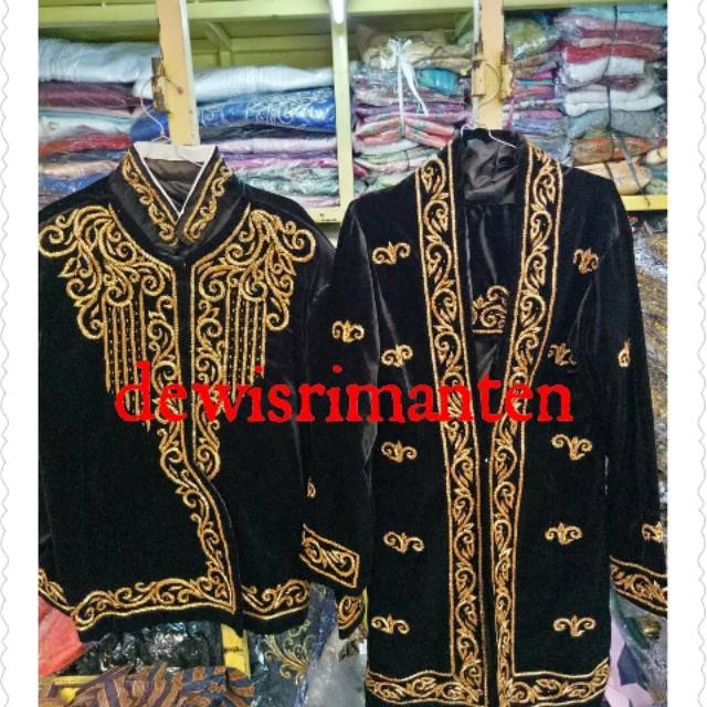 Set bludru manten/baju pengantin jogja