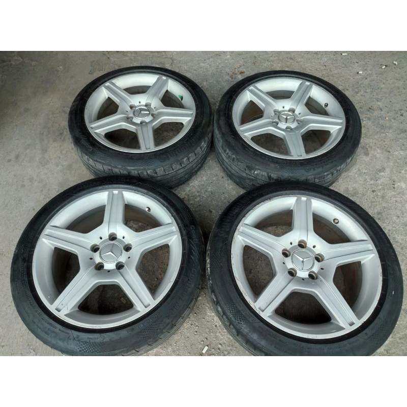 velg racing Rep std OEM mercy Mercedes Benz r17 pcd 5x112