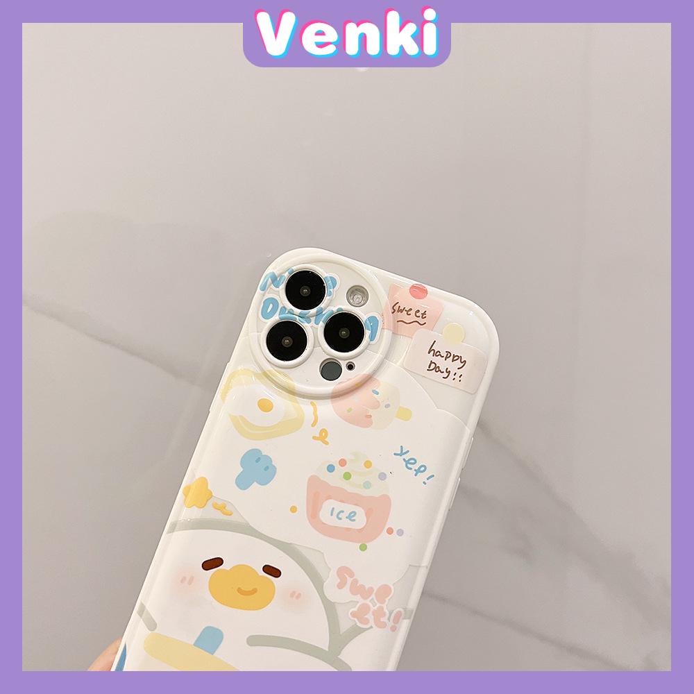 iPhone Case TPU Silicone Soft Case Airbag Shockproof Protection Camera Cute Cartoon Duck Compatible For iPhone 11 Pro Max 13 Pro Max 12 Pro Max 7Plus xr XS Max