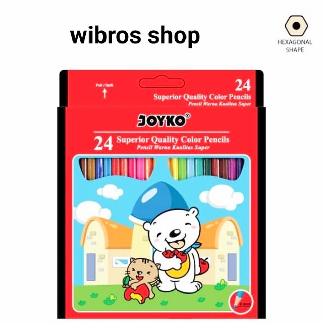 

Bergaransi Pensil Warna Joyko 24W Promo