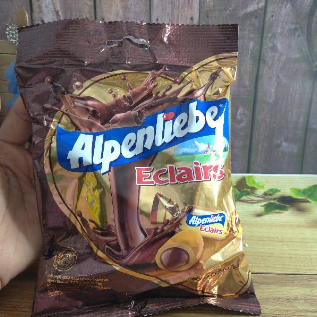 Alpenliebe Eclairs Permen Dengan Lelehan Chocolate